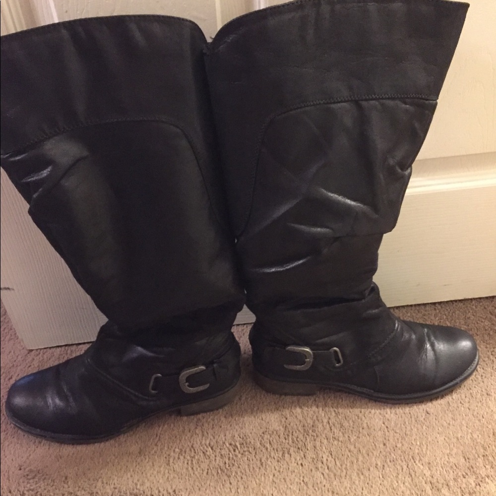 Bare traps boots sz 9w with wide calf